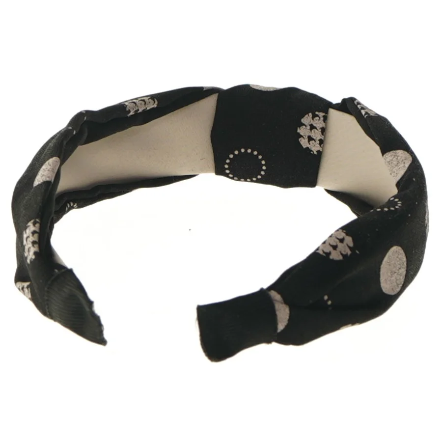 Hårbøjle med mønster (str. 17 cm)