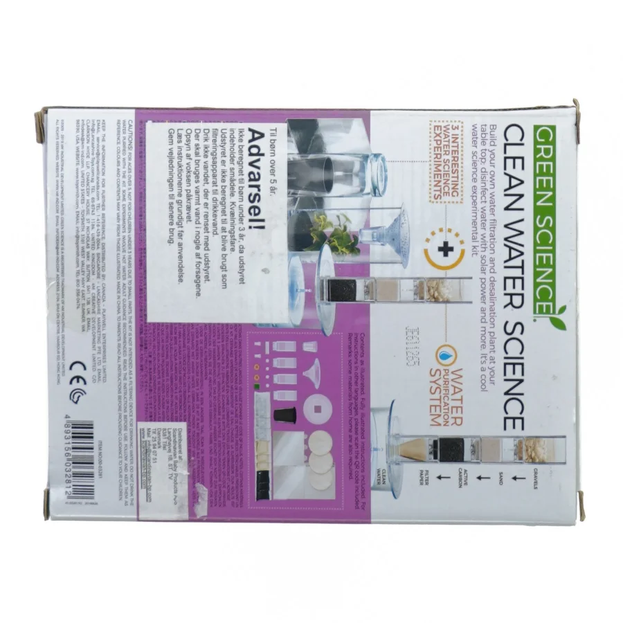 Clean water science fra Steam Power (str. 21 x i 17 x 6 cm)