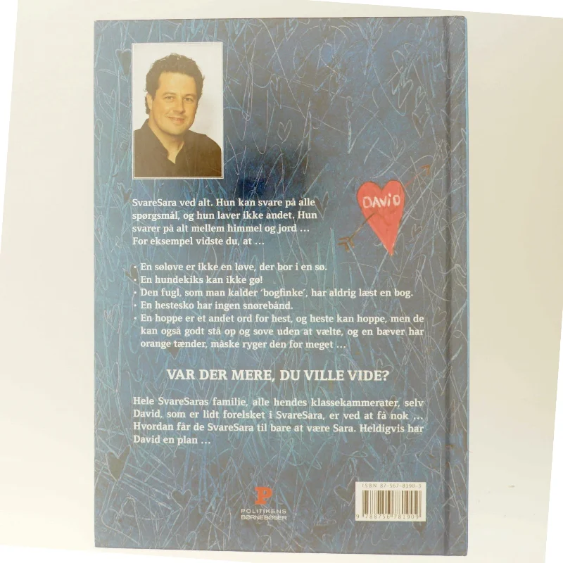 Svare Sara bog fra Politikens Forlag