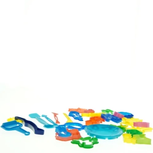 Legetøjssæt til modellervoks eller sand (str. Tallerken ø 11 cm)