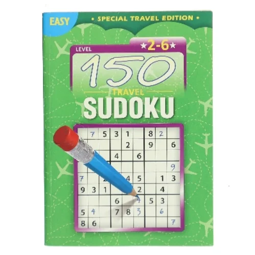 150 Travel Sudoku (Bog)