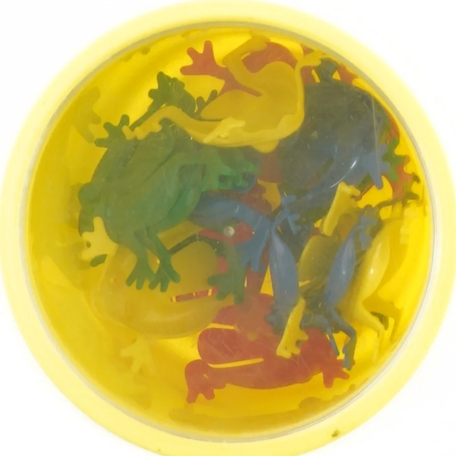 Stable frøer fra Flexi Toys (str. 15 x 10 cm)