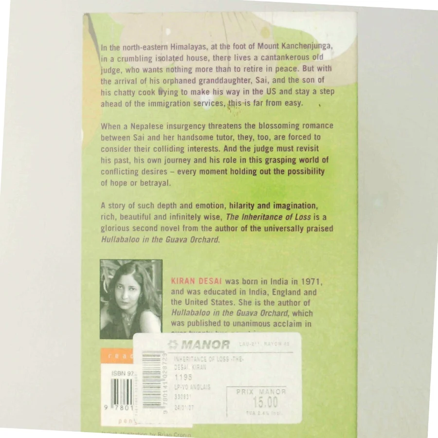 The Inheritance of Loss af Kiran Desai