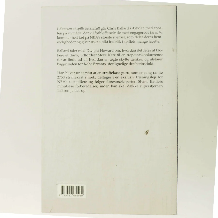 Kunsten at spille basketball af Chris Ballard (Bog)