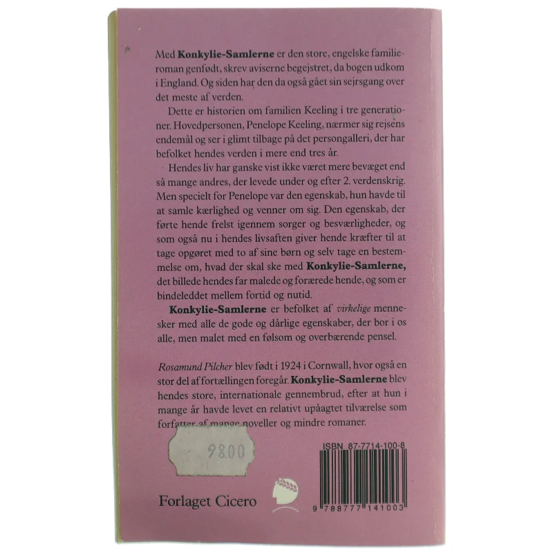 Konkyliesamlerne af Rosamunde Pilcher (Bog)