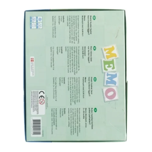 Memo hukommelsesspil fra Danspil