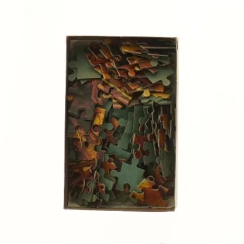 100-brikkers puslespil med nattergal (str. 15x10 cm)