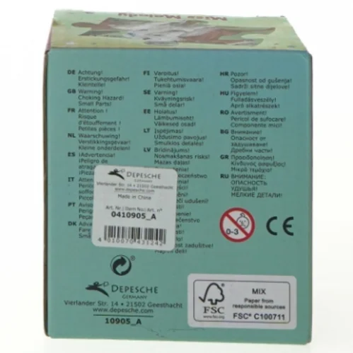 Puslespil, 50 fra Miss Melody (str. 8 x 7 cm)