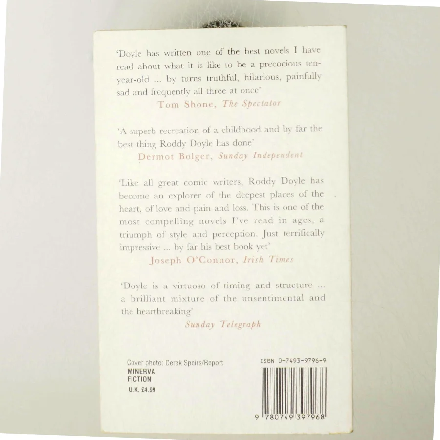 Paddy Clarke Ha Ha Ha af Roddy Doyle fra Minerva