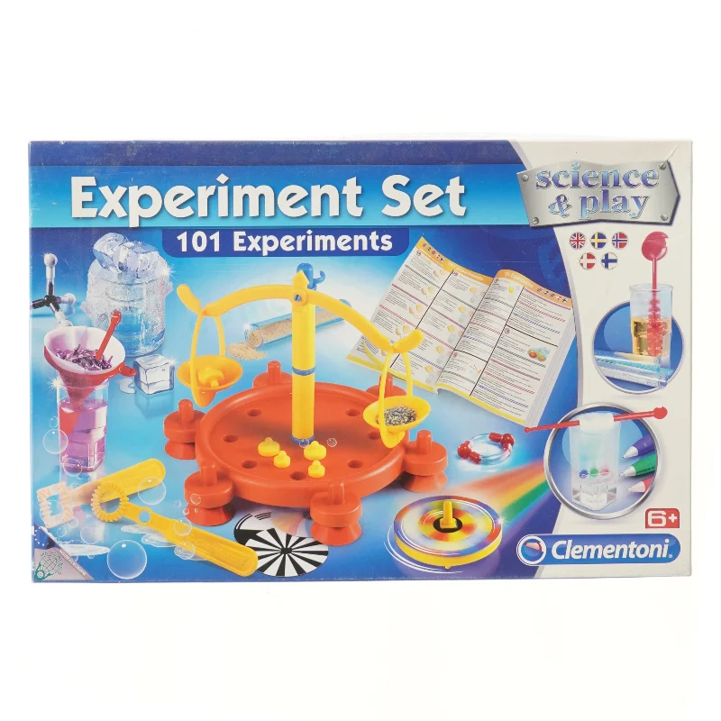Clementoni Science & Play eksperiment sæt fra Clementoni (str. 42x28 cm)