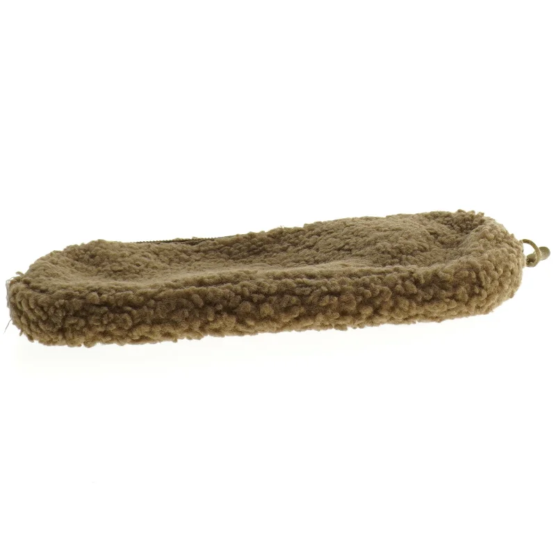 Pennehus i plys med dyremotiv (str. 23 x. 13 cm)