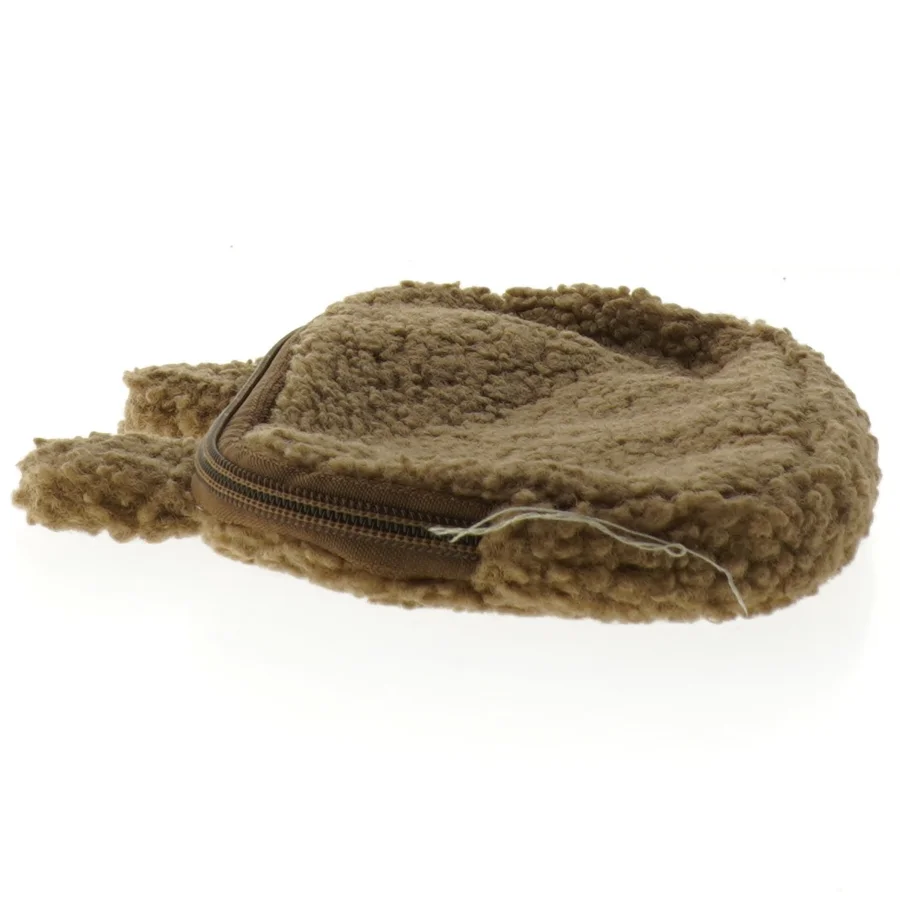 Pennehus i plys med dyremotiv (str. 23 x. 13 cm)