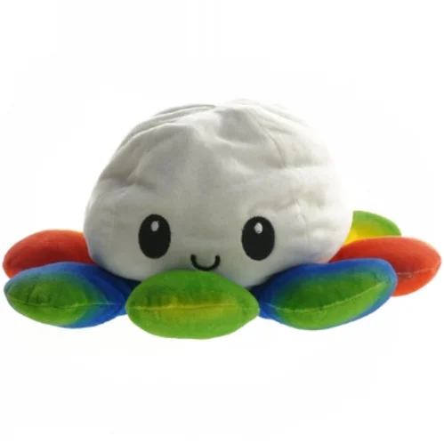 Vendbar blæksprutte bamse (str. 29x12 cm)