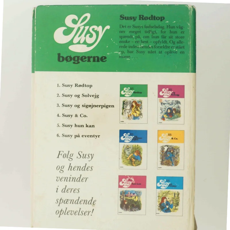 Susy rødtop Bog