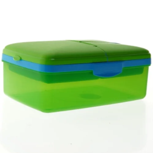 Madkasse med flere rum fra Sistema (str. 21 x. 13 cm)