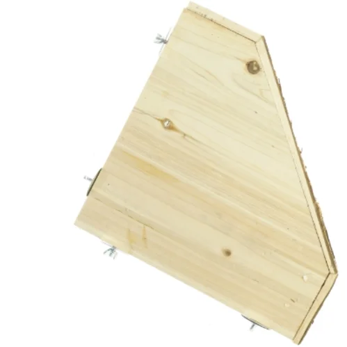 Hjørnehylde til gnaverbur (str. 30 x 31 cm)