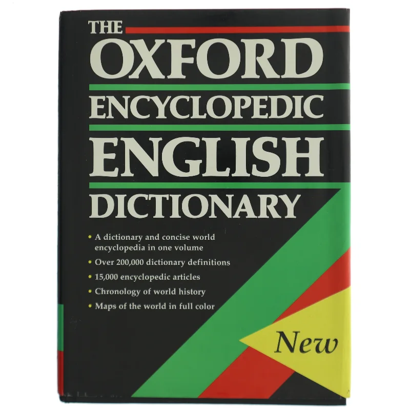 The Oxford Encyclopedic English Dictionary af Judy Pearsall, Bill Trumble (Bog)