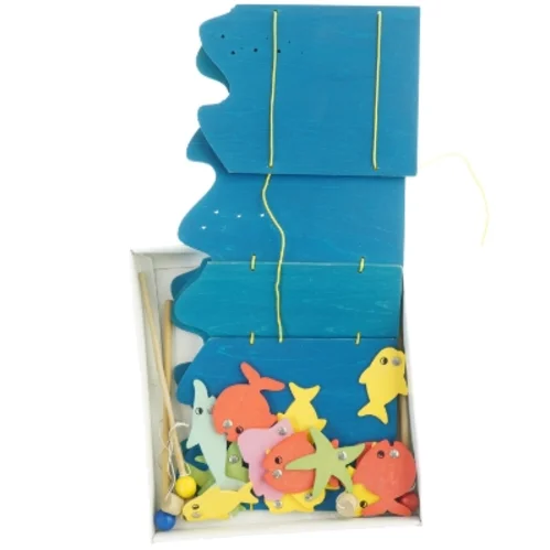 Fiskespil i træ fra Toys Pure (str. 27 x 25 cm)