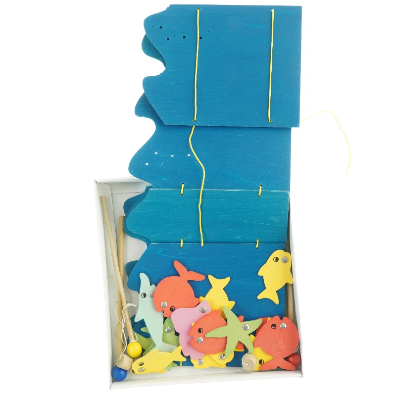 Fiskespil i træ fra Toys Pure (str. 27 x 25 cm)