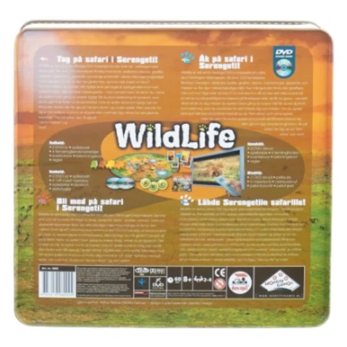 Wild life dvd game fra Dan Spil (str. 28 x 8 cm)