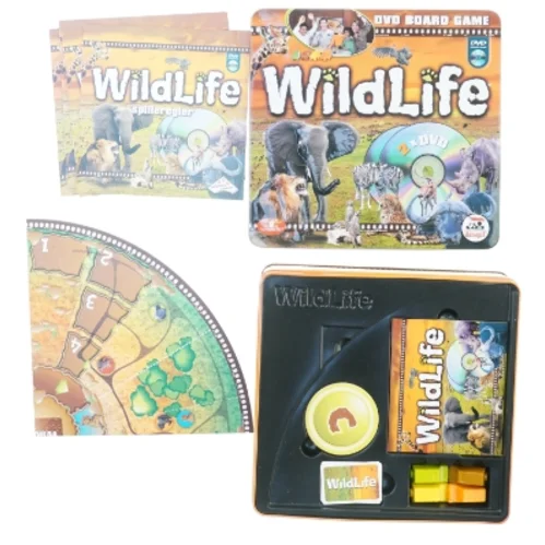 Wild life dvd game fra Dan Spil (str. 28 x 8 cm)
