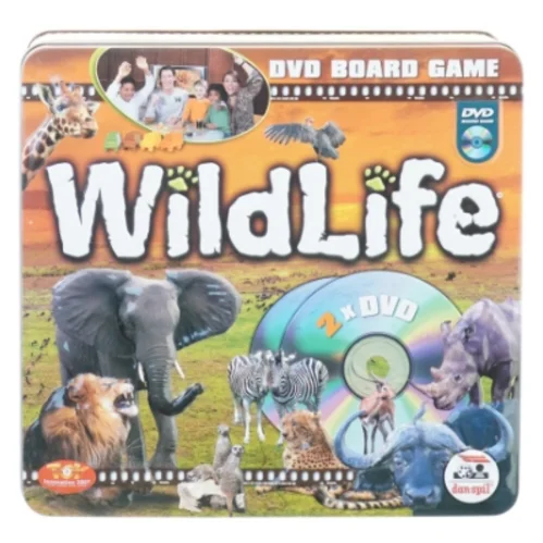 Wild life dvd game fra Dan Spil (str. 28 x 8 cm)