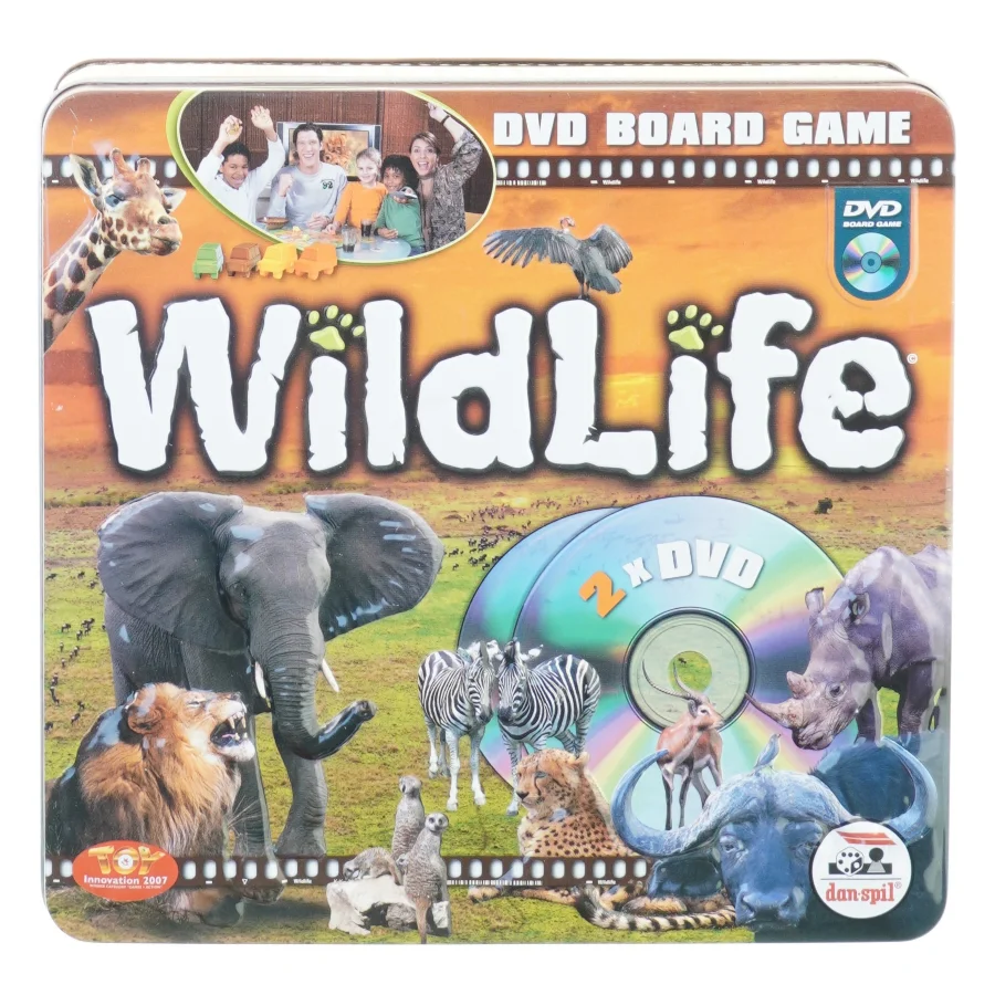 Wild life dvd game fra Dan Spil (str. 28 x 8 cm)