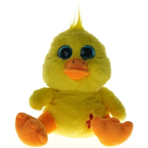 Blødt gult plys andelegetøj