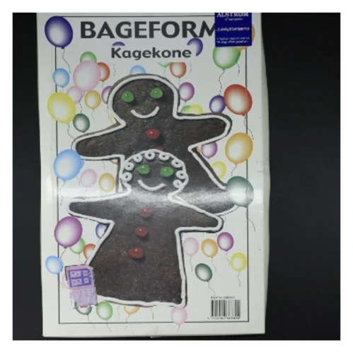 Kageform i form af en peberkagekone