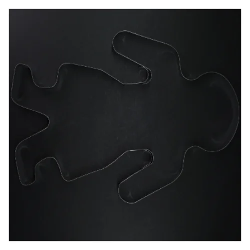 Kageform i form af en peberkagekone