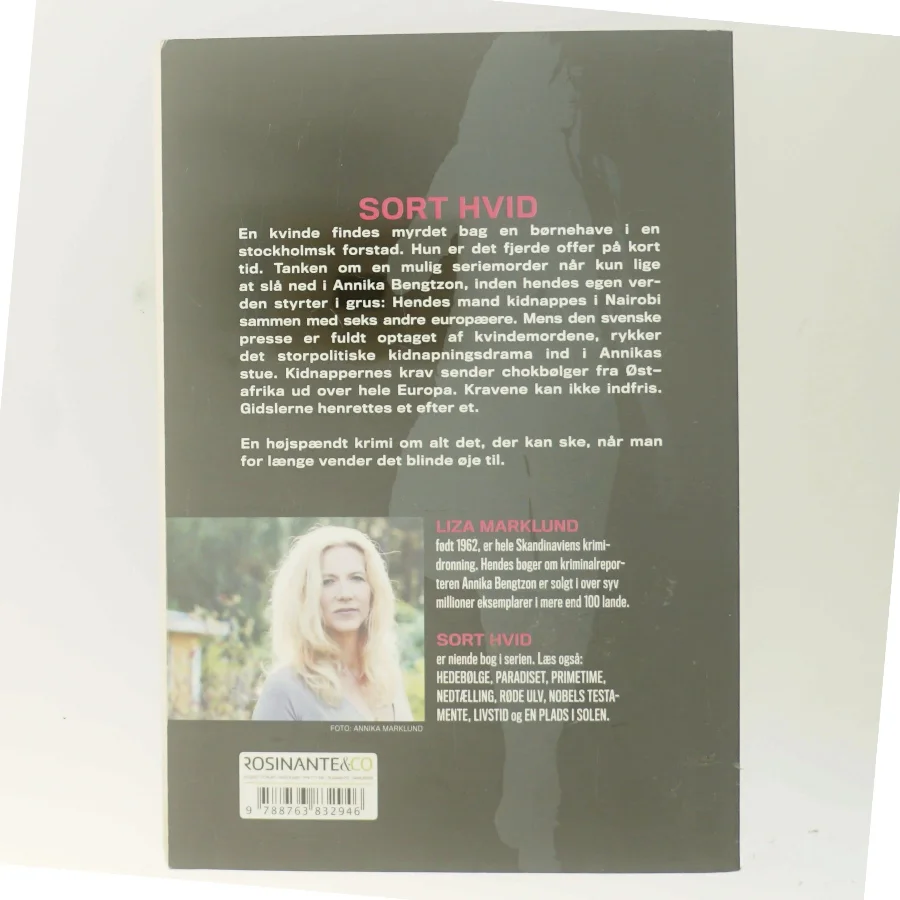 Sort hvid : krimi af Liza Marklund (Bog)