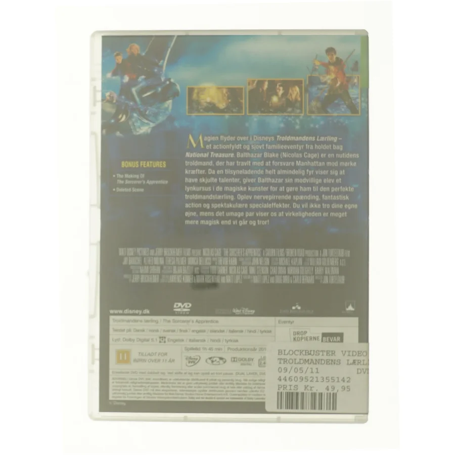 Troldmandens læring fra dvd