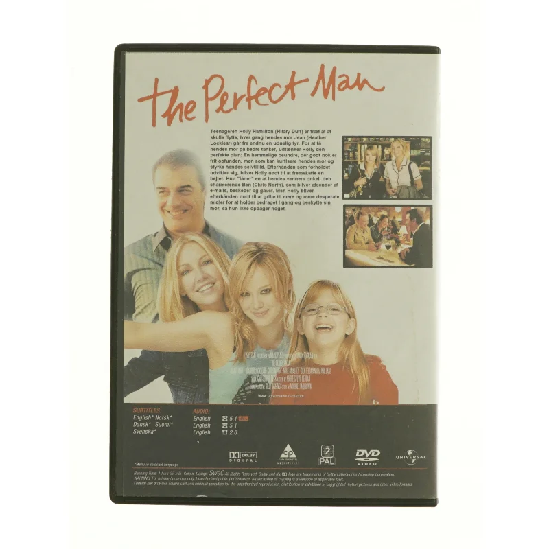 The perfect man fra dvd