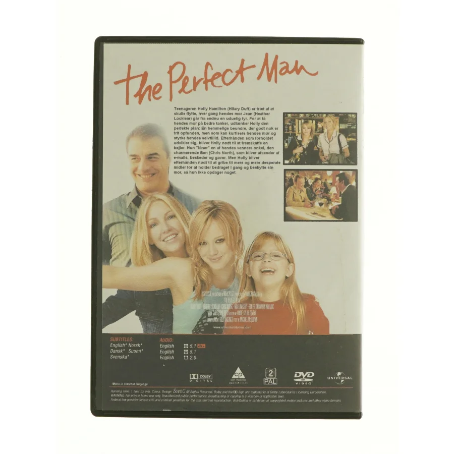 The perfect man fra dvd