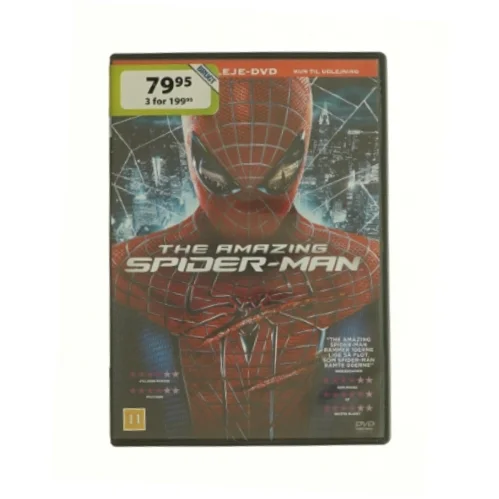 The amazing spider-man fra dvd