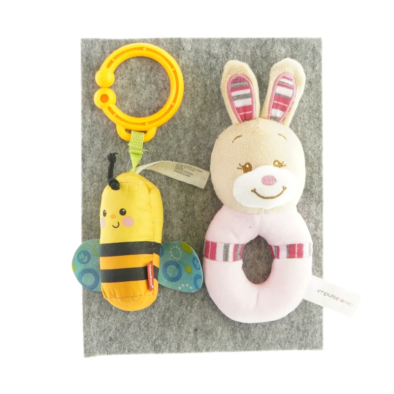 Bi og kanin legetøj der kan rasle