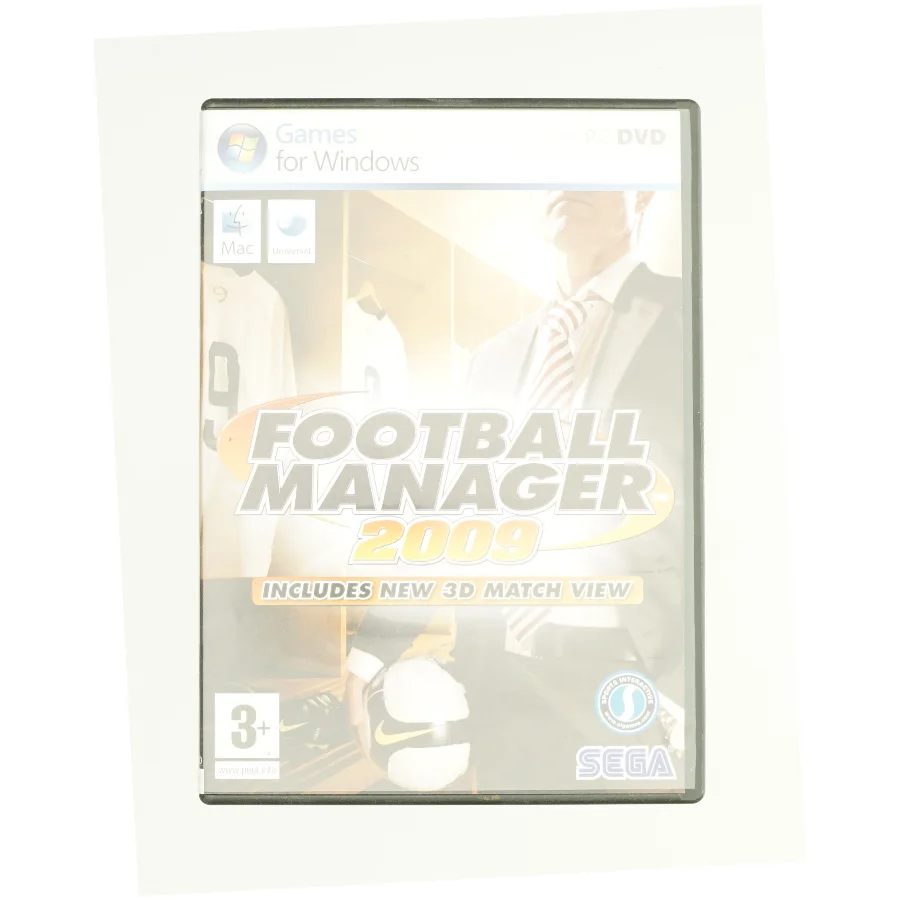 Football Manager 2009 fra DVD