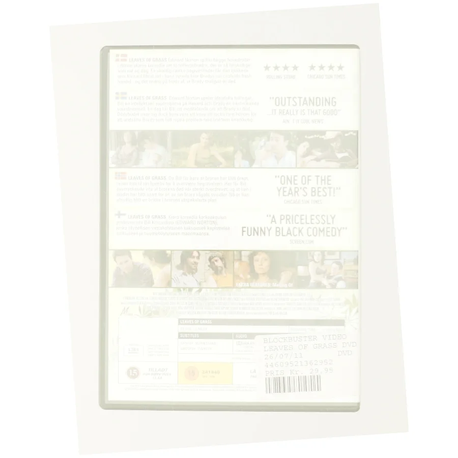 Leaves of grass fra dvd