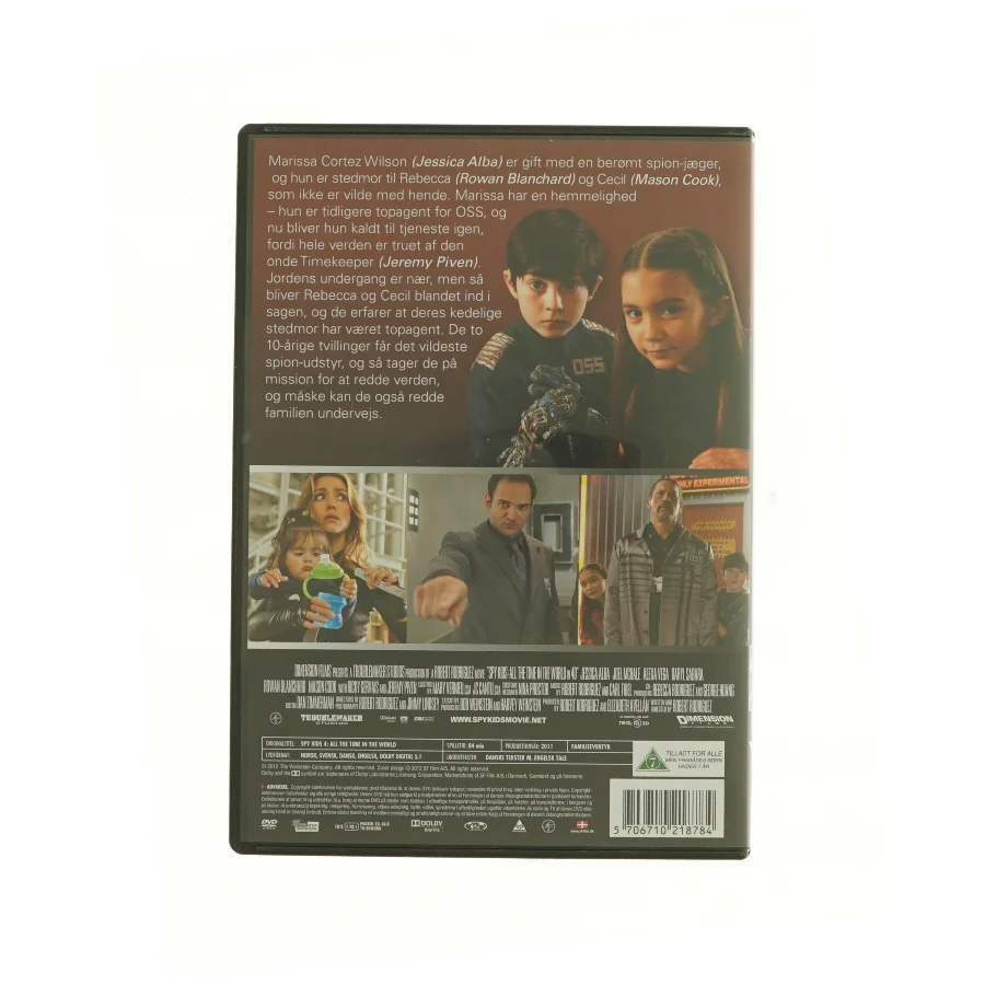 Spykids4 fra DVD