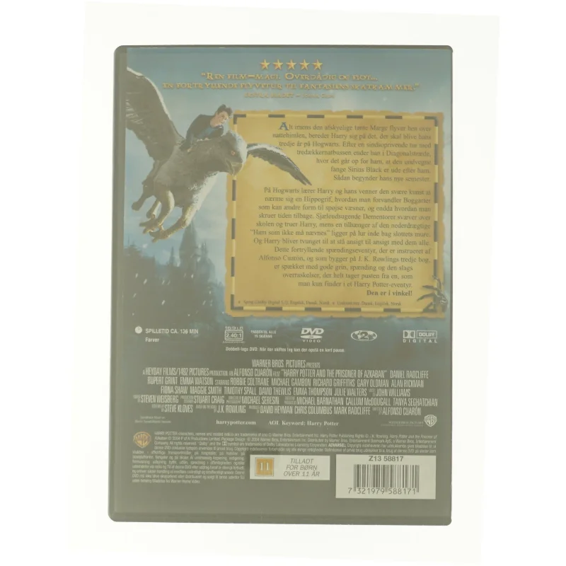 Fangen fra Azkaban (3) fra DVD