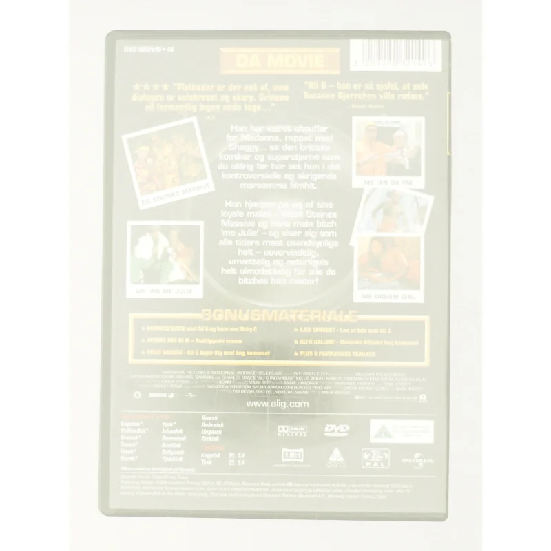 Ali G - in Da House fra DVD