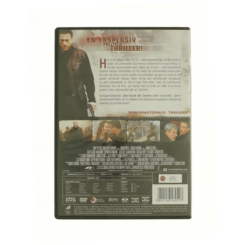 - Second in Command fra DVD