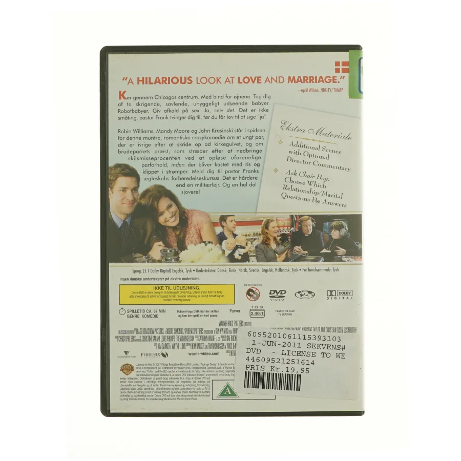 License to wed fra dvd