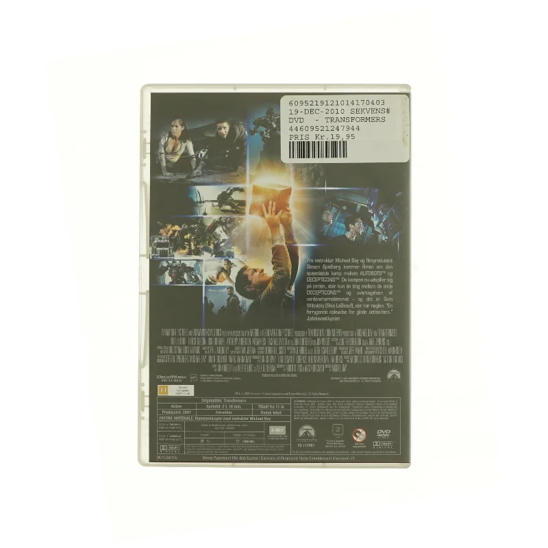 Transformers fra dvd