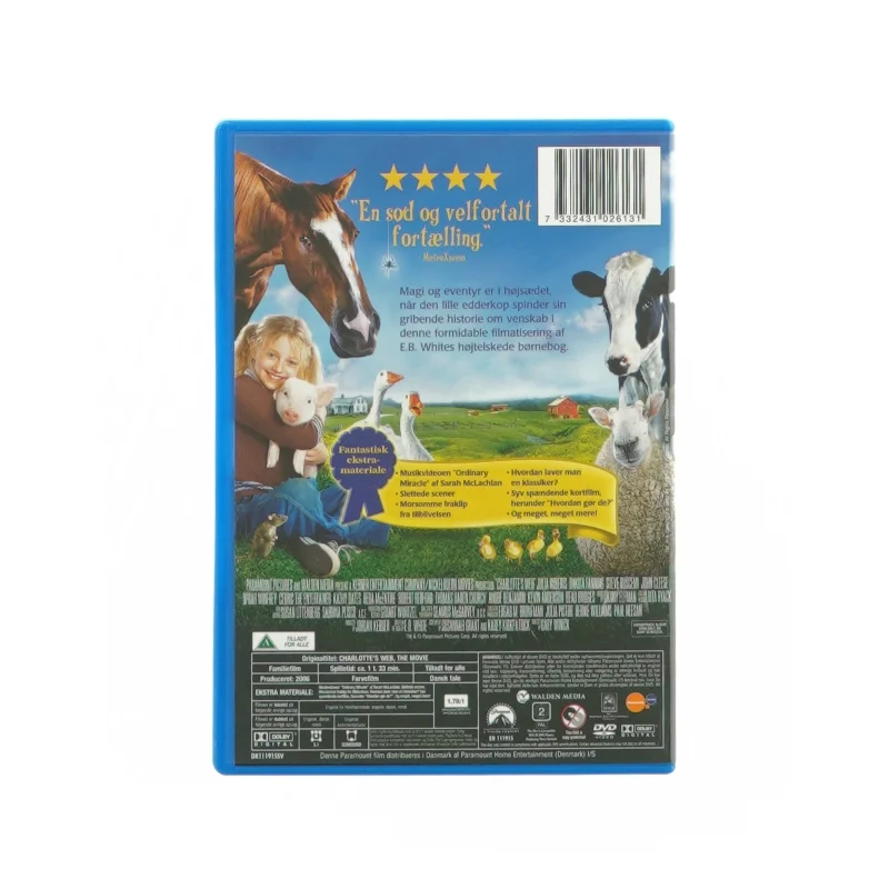 Charlottes tryllepind (DVD)