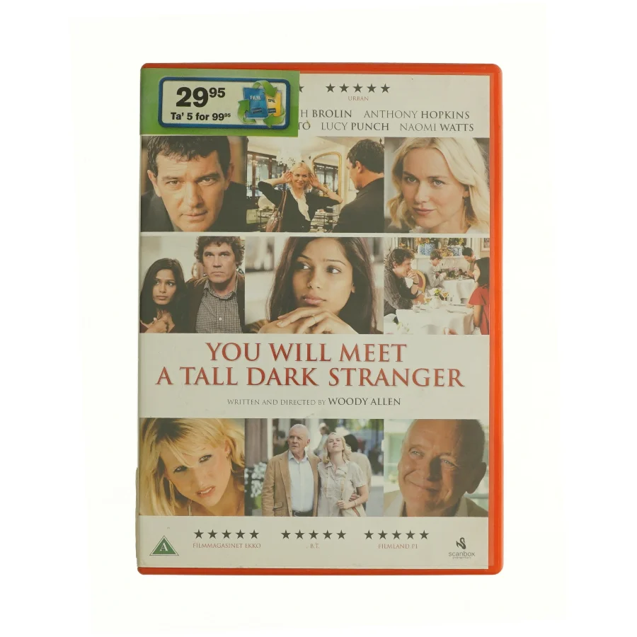 You will meet a tall dark stranger fra dvd