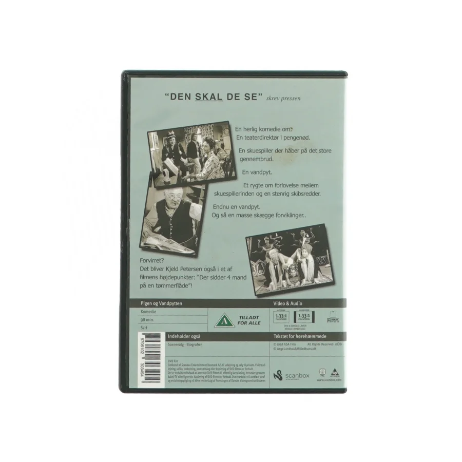 Pigen og vandpytten (DVD)