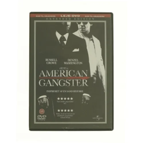 American gangster fra dvd