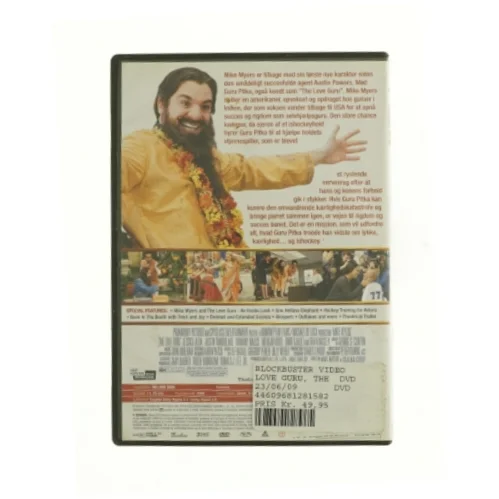 The love guru fra dvd