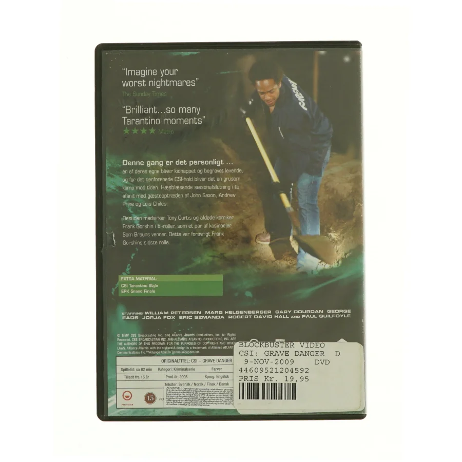 CSI: crime scene investigation fra dvd